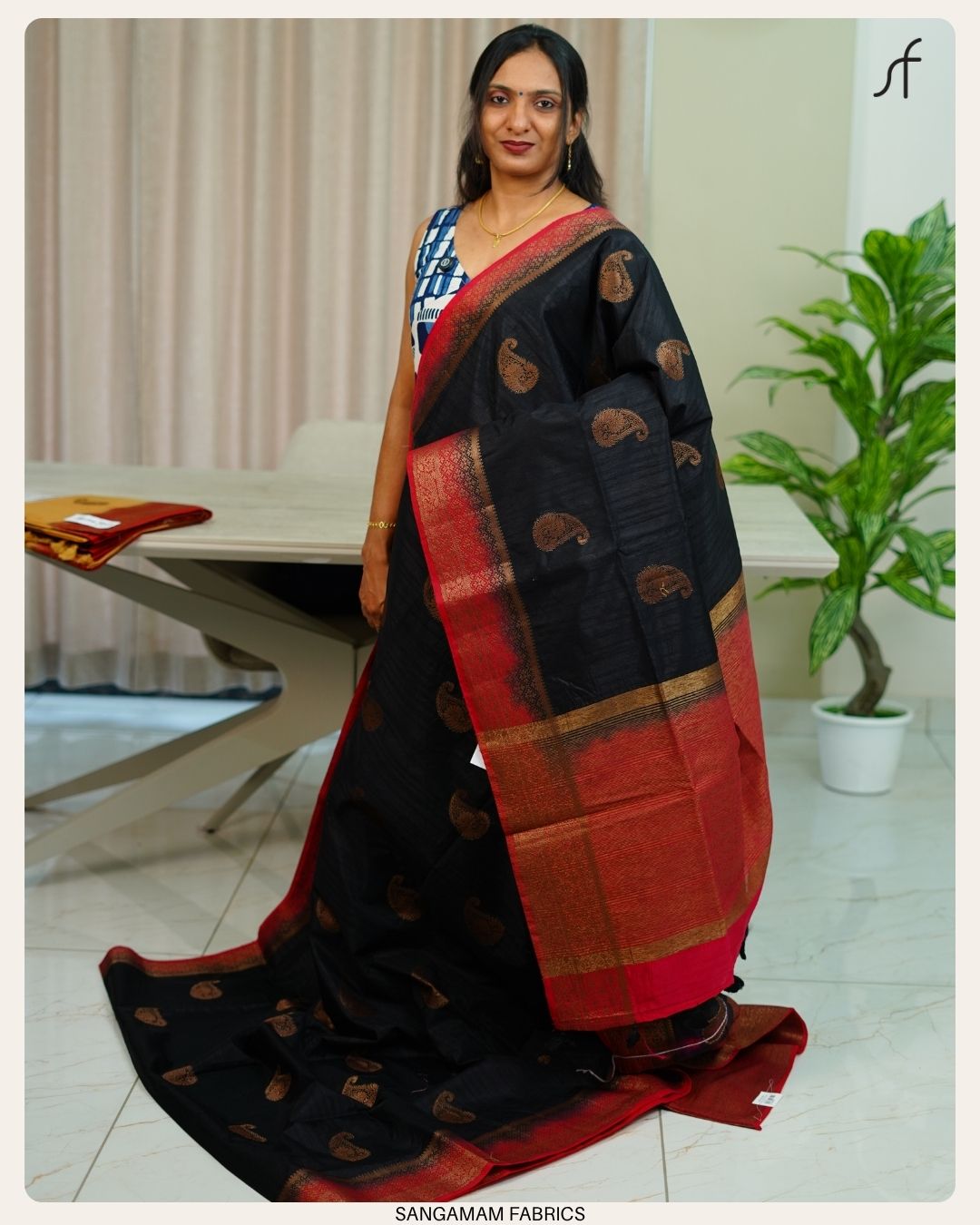 SEMI RAW SILK SAREE