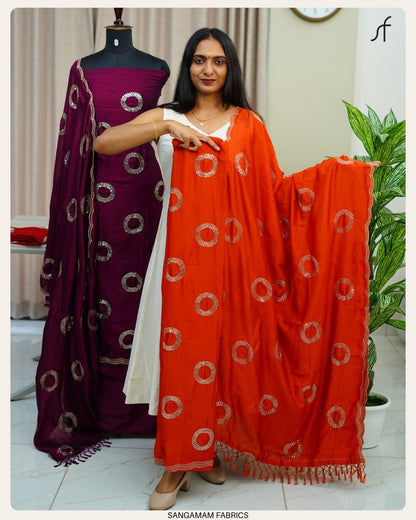 VIJITHRA SILK SALWAR SUIT