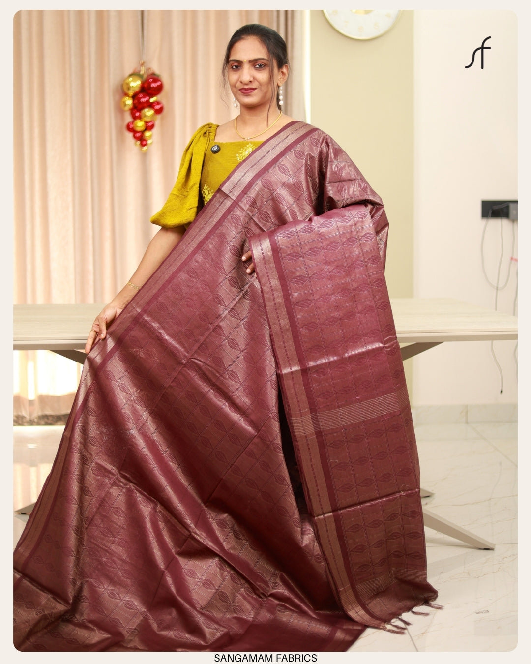 TISSUE TUSSAR SILK SAREE