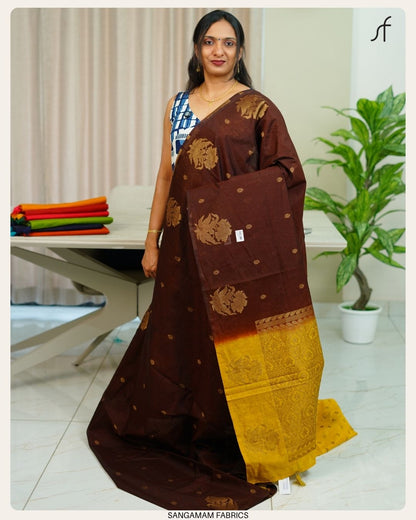 LINEN JUTE SAREE