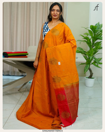 LINEN JUTE SAREE