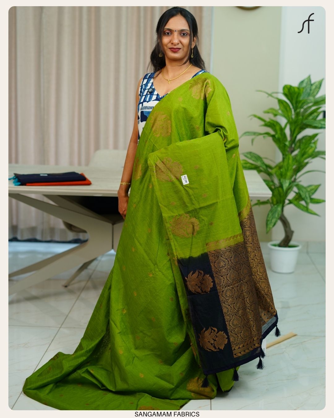 LINEN JUTE SAREE