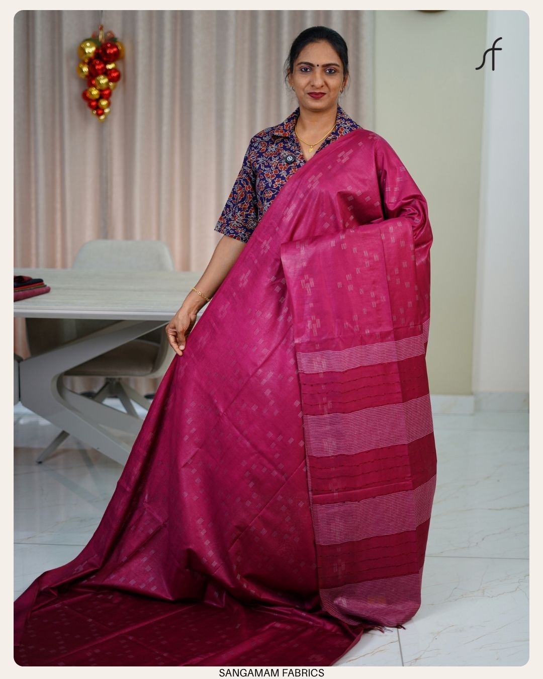 SEMI TUSSAR SILK SAREE