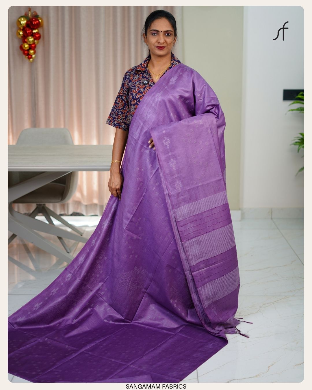SEMI TUSSAR SILK SAREE