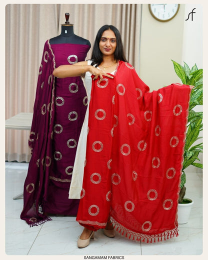 VIJITHRA SILK SALWAR SUIT