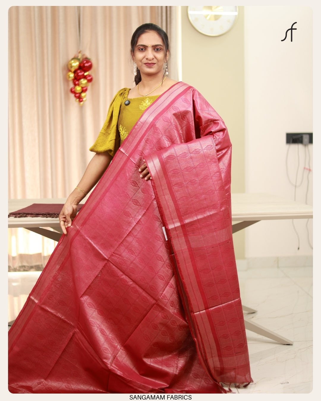 TISSUE TUSSAR SILK SAREE