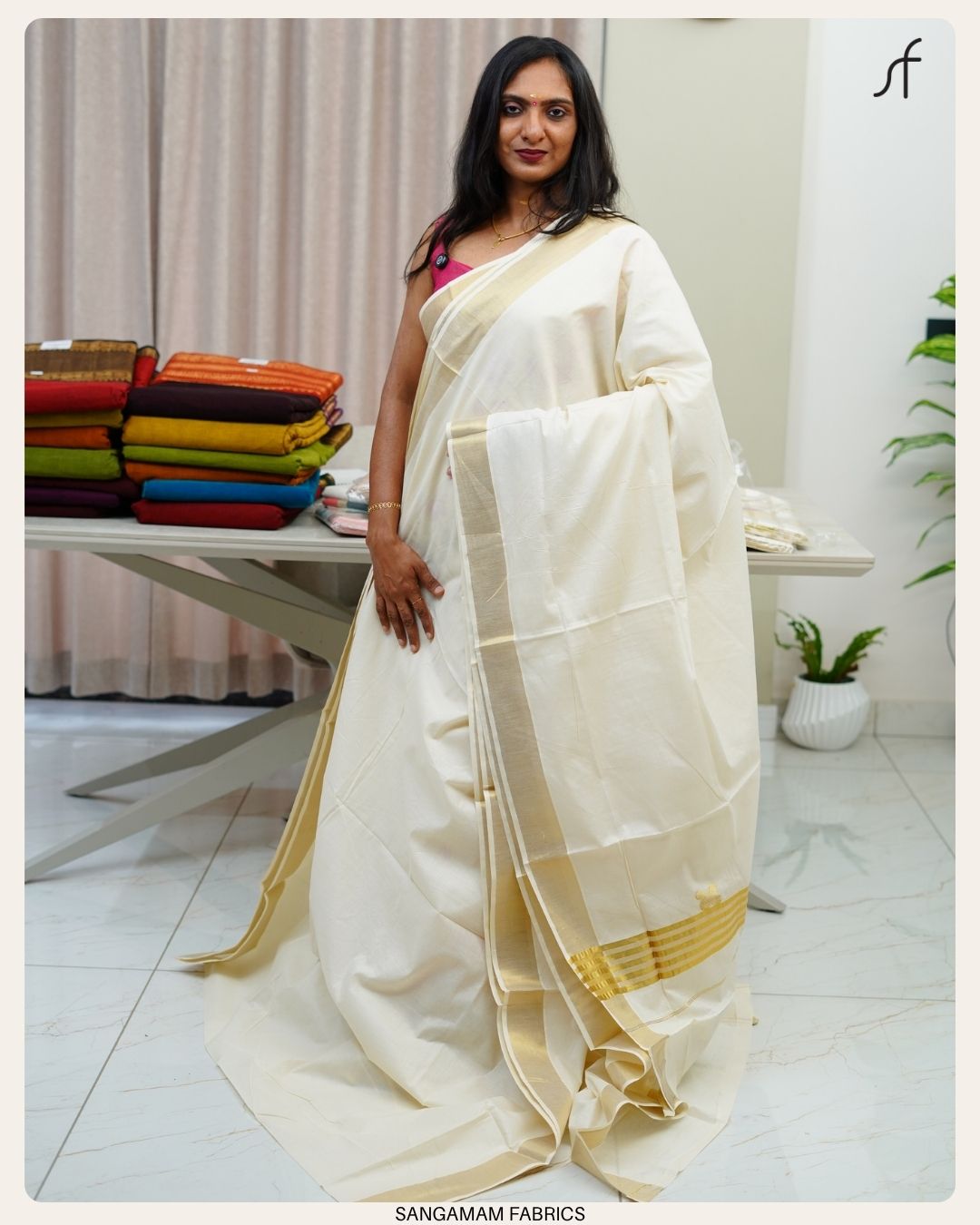 COTTON SET SAREE