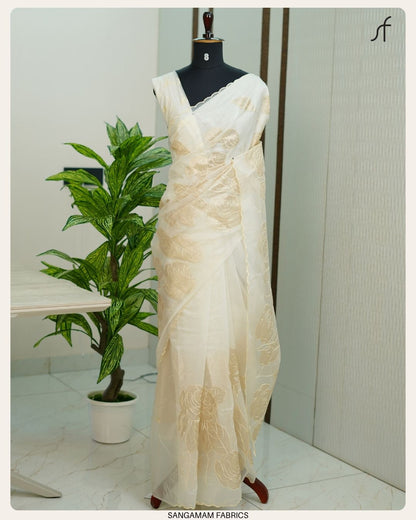 TURKISH ORGANZA SAREE
