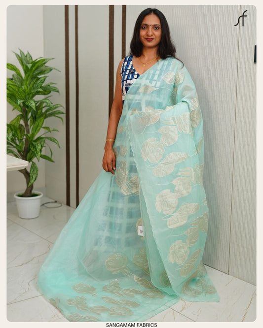 TURKISH ORGANZA SAREE