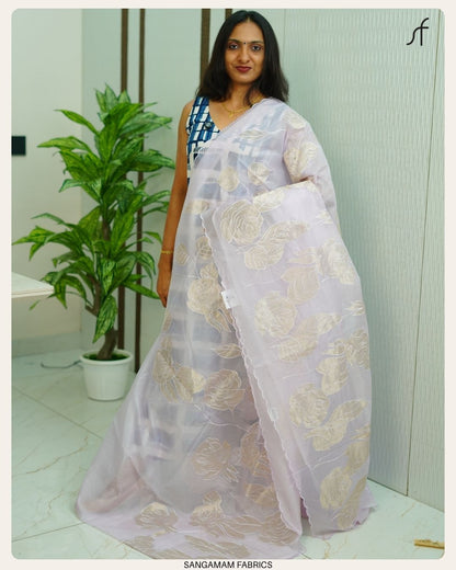 TURKISH ORGANZA SAREE