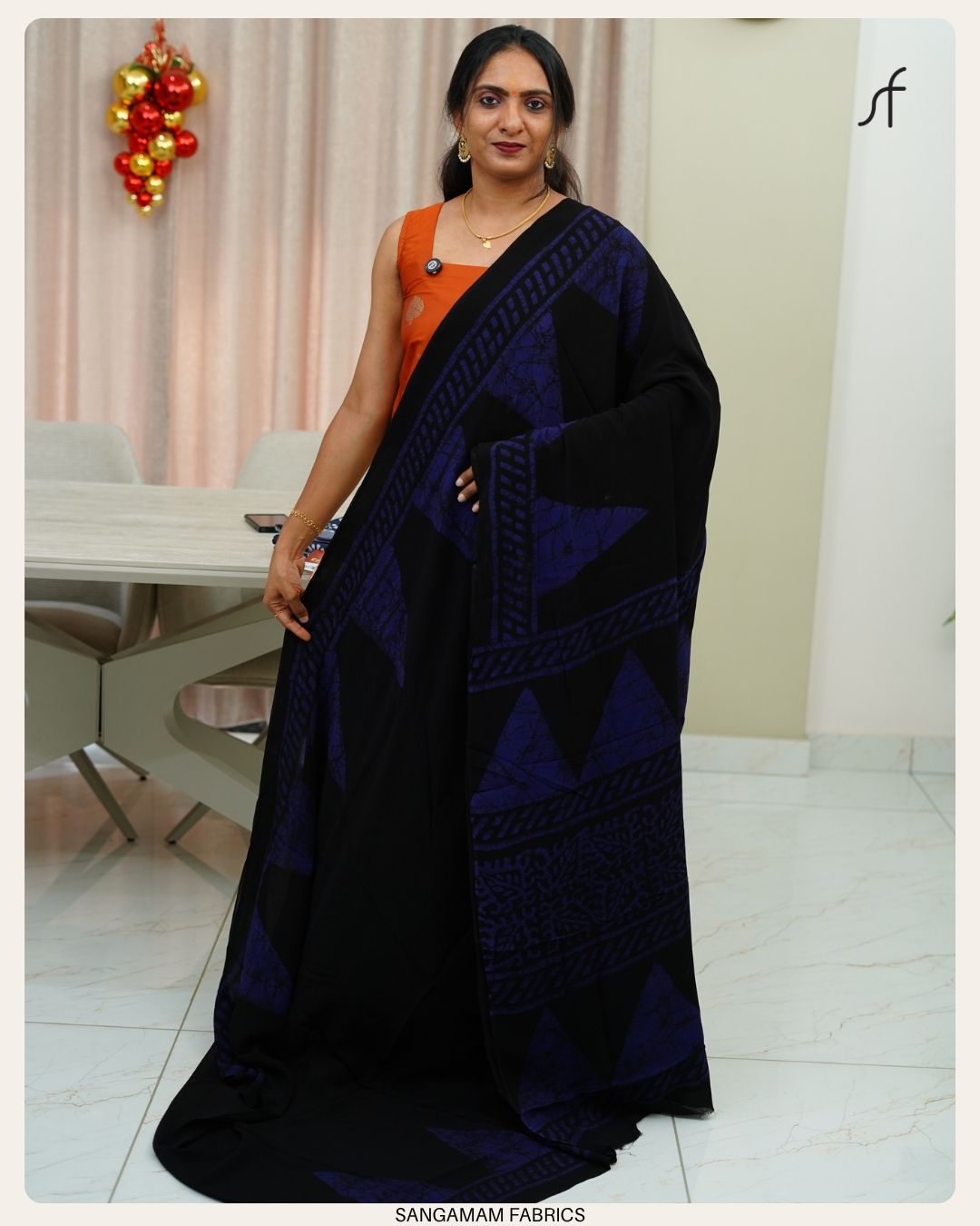 VISCOSE GEORGETTE SAREE