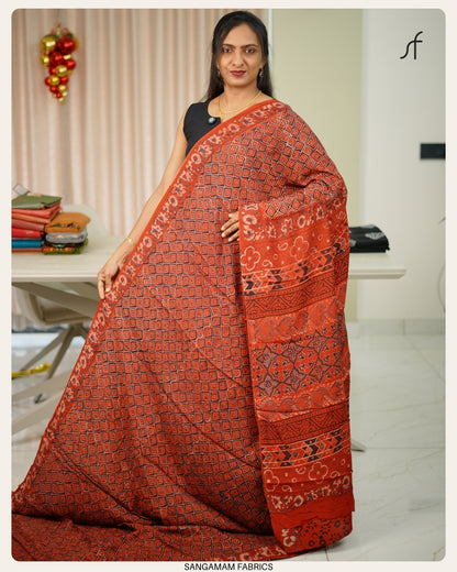 MUSLIN MODAL SILK SAREE