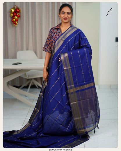 SEMI JUTE BANARASI SAREE