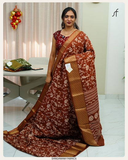 SEMI DOLA SILK SAREE