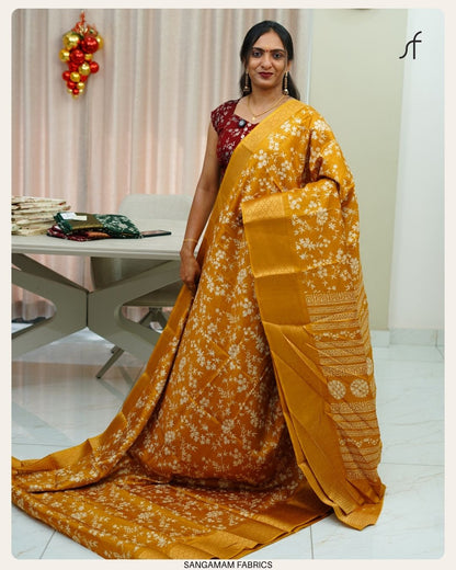 SEMI DOLA SILK SAREE