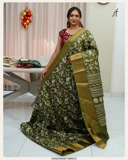 SEMI DOLA SILK SAREE
