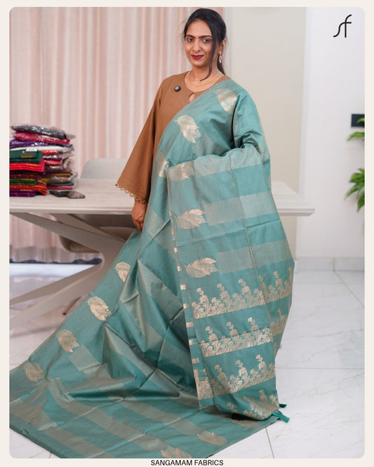 SEMI TUSSAR SILK SAREE