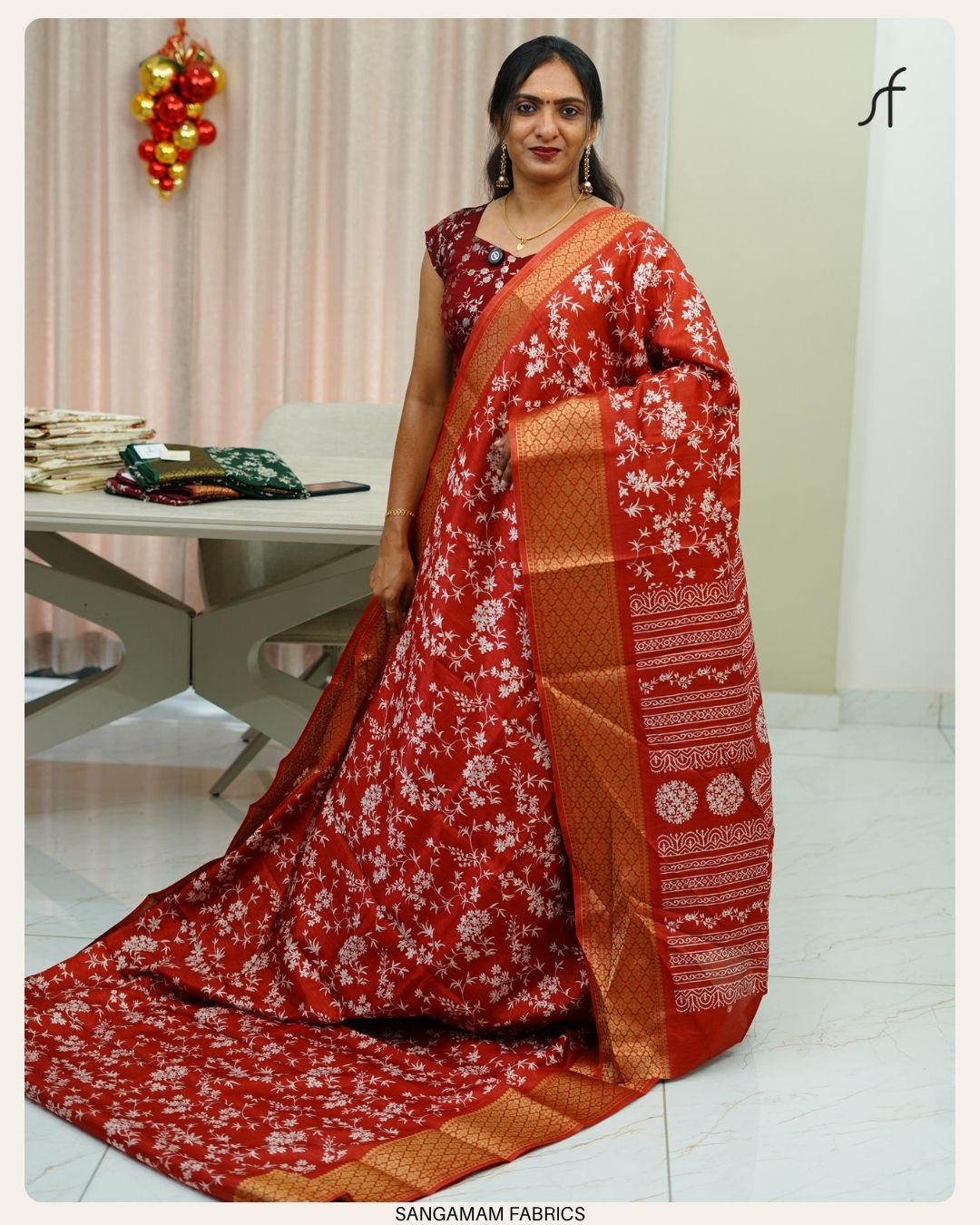 SEMI DOLA SILK SAREE