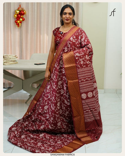 SEMI DOLA SILK SAREE