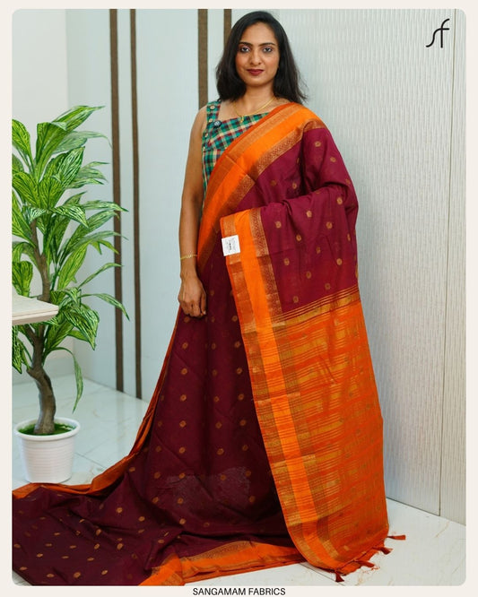 SEMI JUTE SAREE