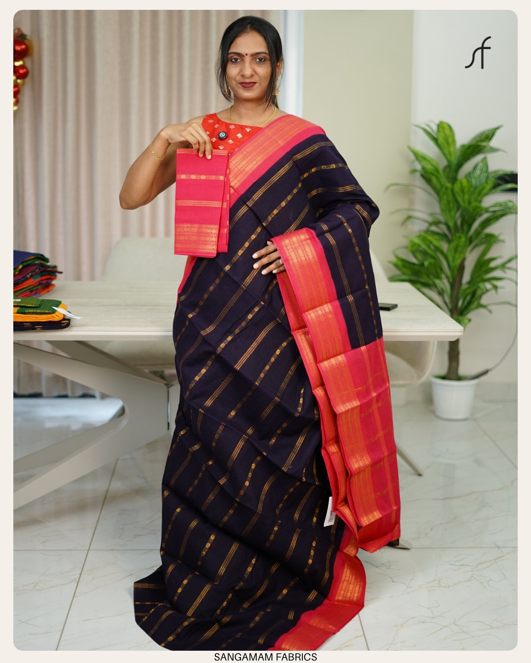 SUNGUDI COTTON SAREE