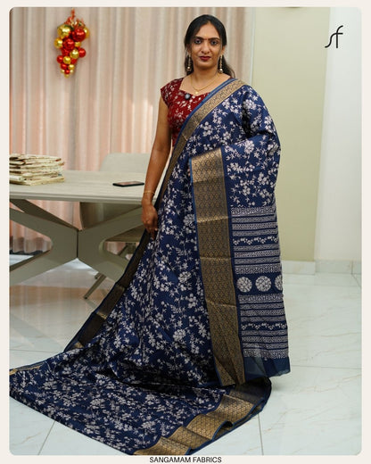 SEMI DOLA SILK SAREE