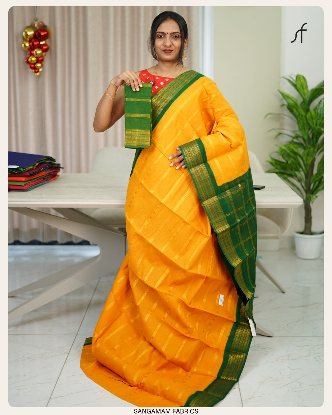 SUNGUDI COTTON SAREE