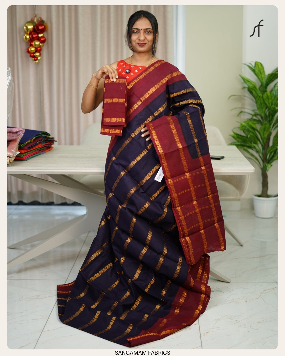 SUNGUDI COTTON SAREE