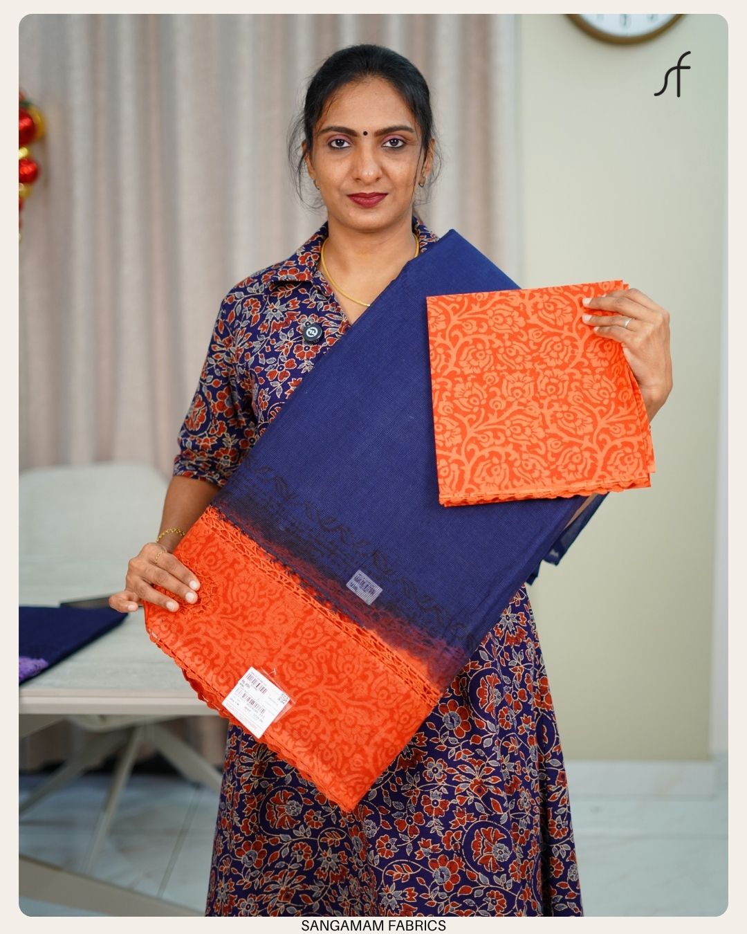 COTTA COTTON CHROCHET DETAILED SAREE