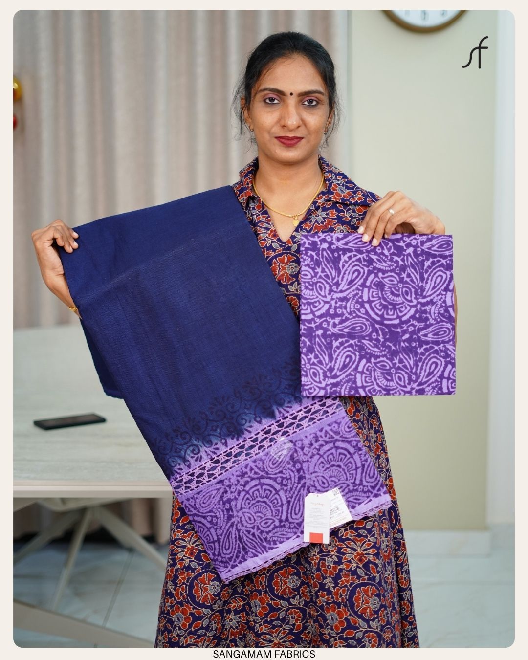 COTTA COTTON CHROCHET DETAILED SAREE