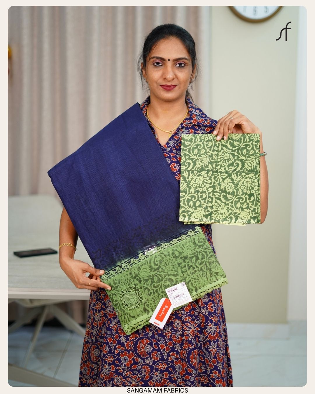 COTTA COTTON CHROCHET DETAILED SAREE