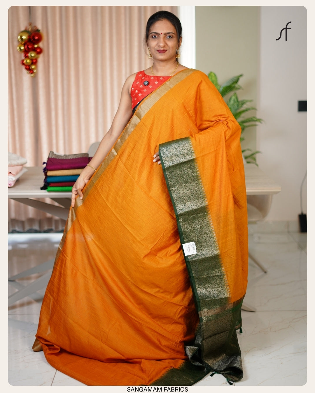 SEMI JUTE BANARASI SAREE