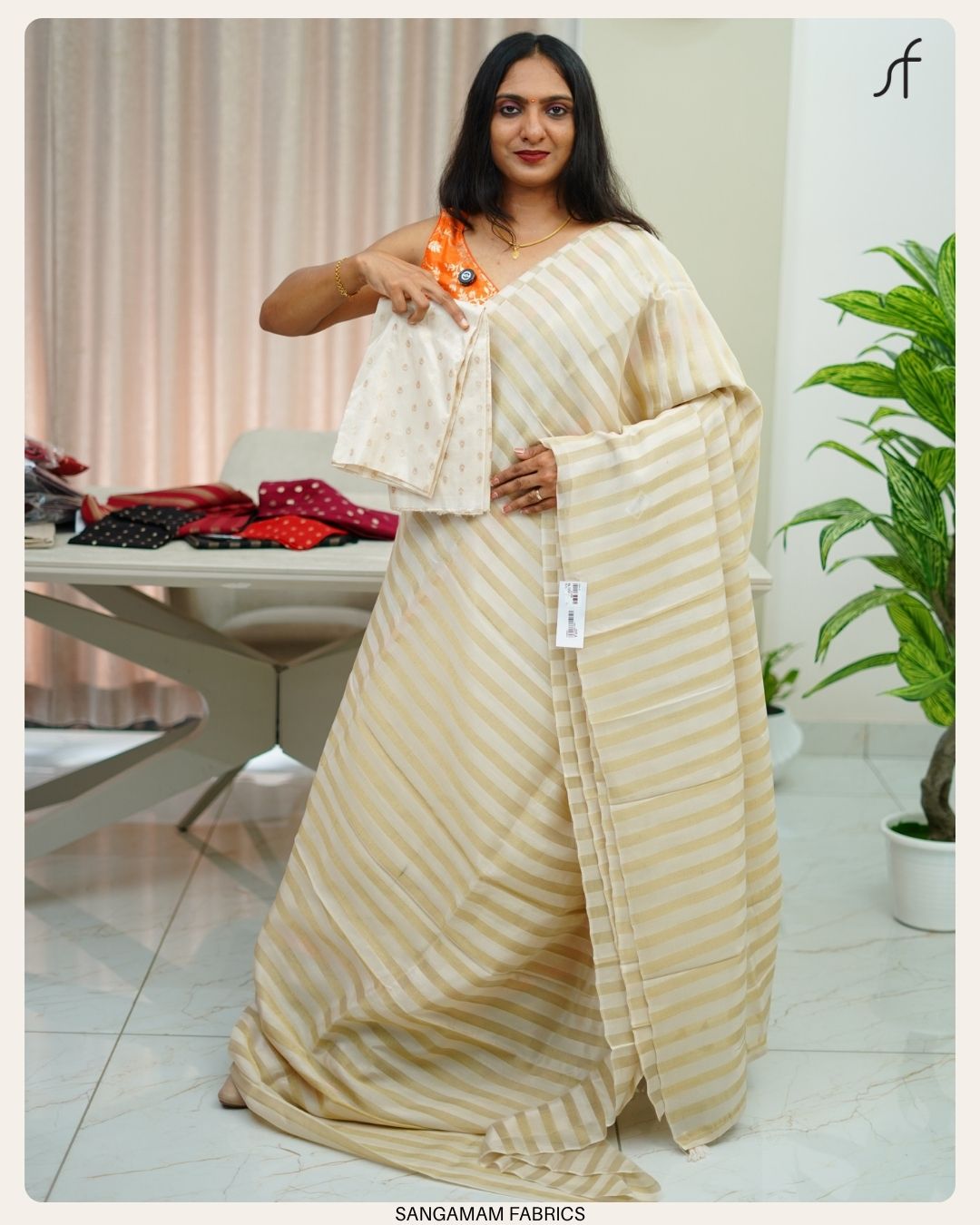 SEMI BANARASI SAREE