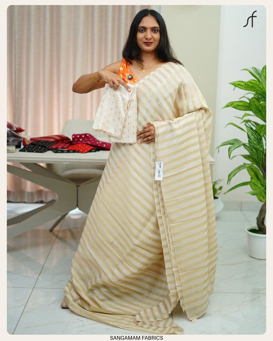 SEMI BANARASI SAREE