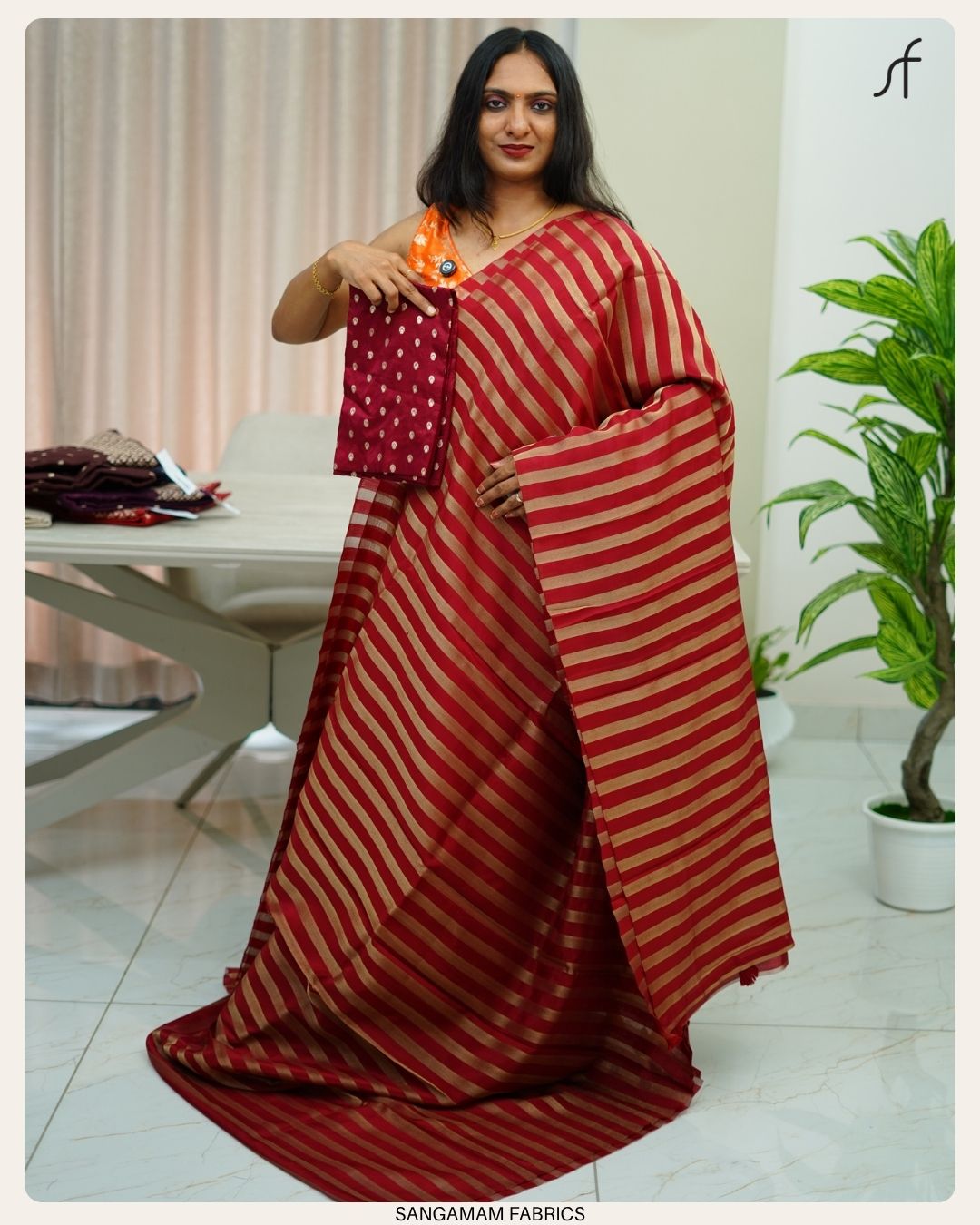 SEMI BANARASI SAREE