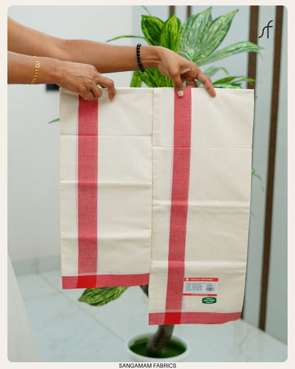 TRADITIONAL COTTON SET MUNDU