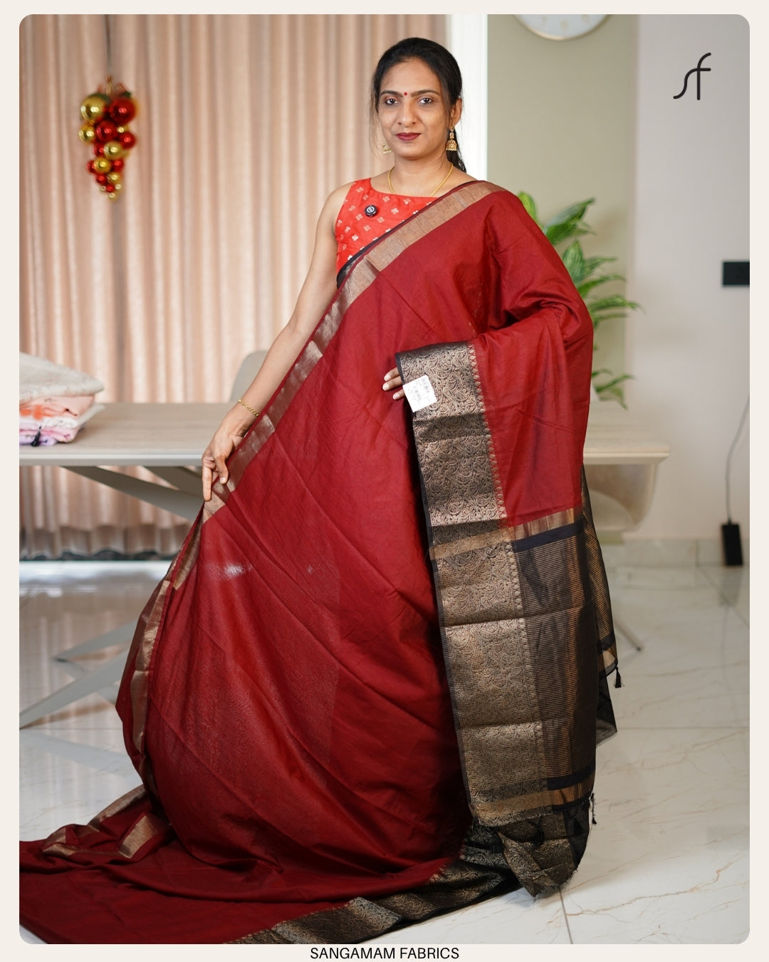 SEMI JUTE BANARASI SAREE