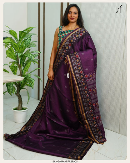 SEMI JUTE SILK SAREE