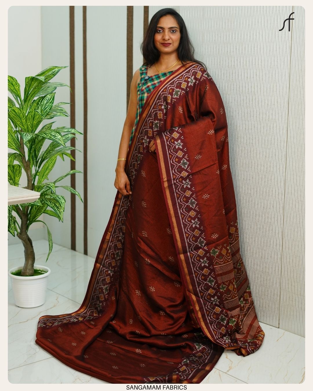 SEMI JUTE SILK SAREE