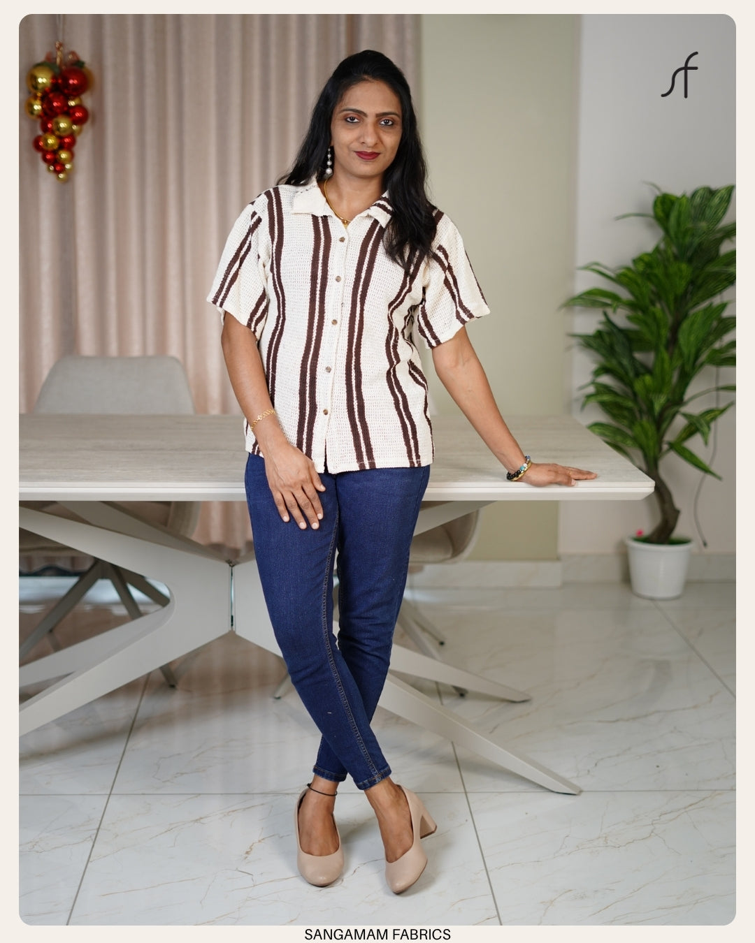 CHROCHET DETAILED SHIRT