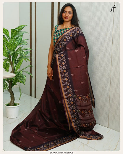 SEMI JUTE SILK SAREE