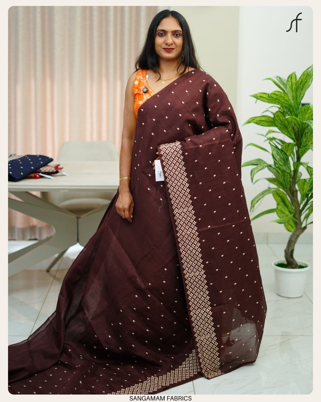 NET COTTA SAREE