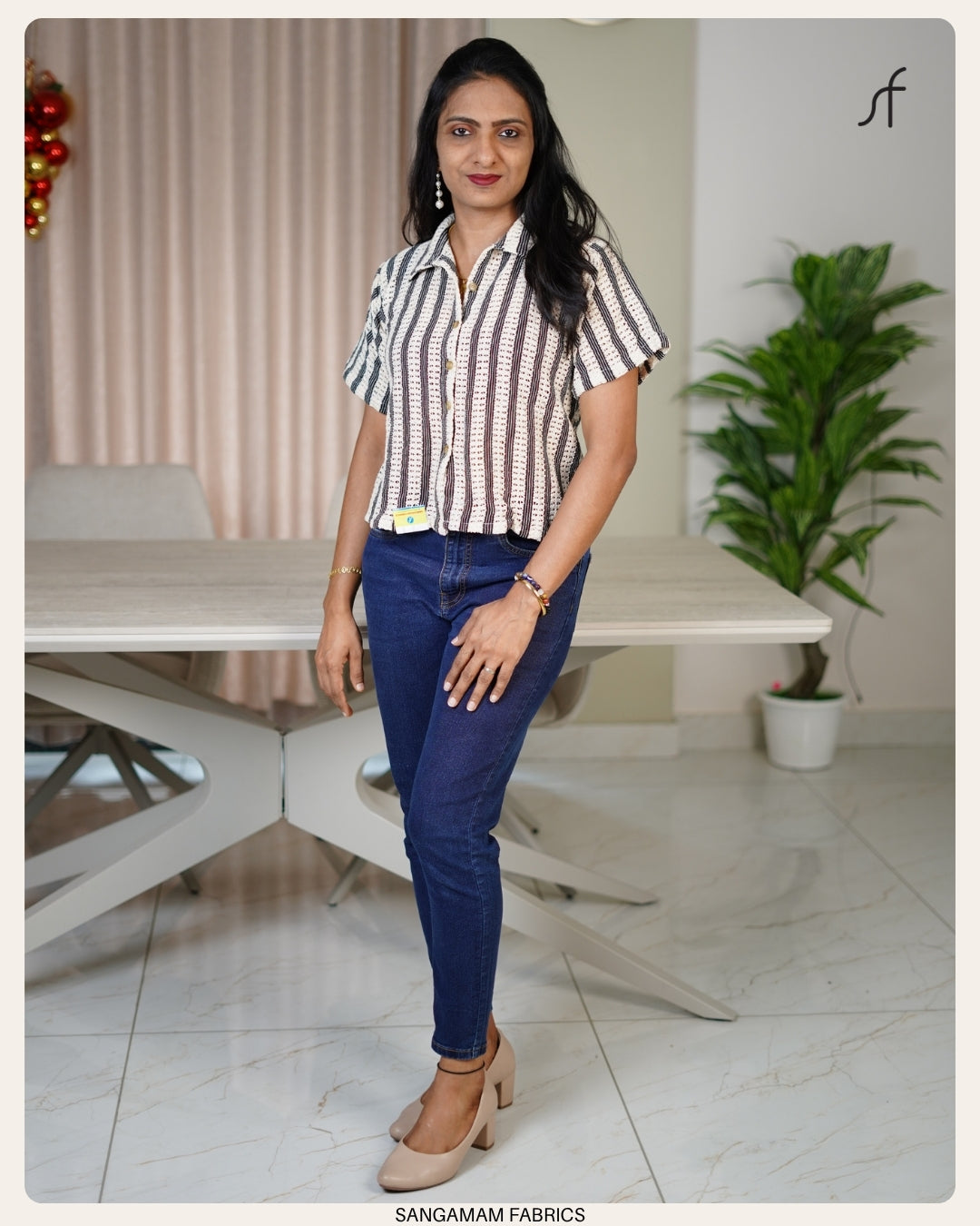 CHROCHET DETAILED SHIRT