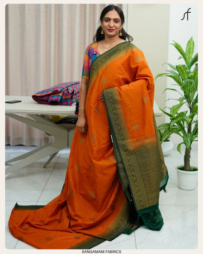 SEMI JUTE SAREE