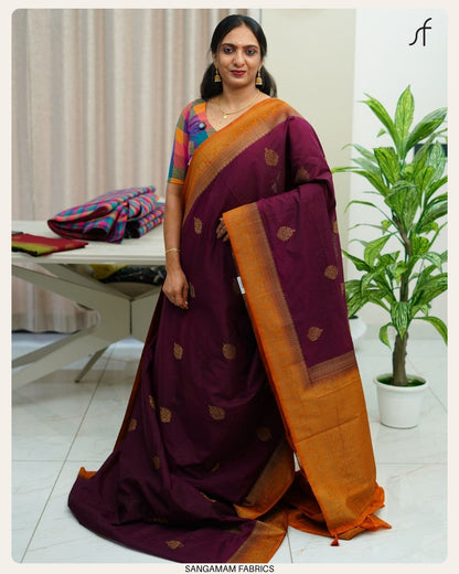 SEMI JUTE SAREE
