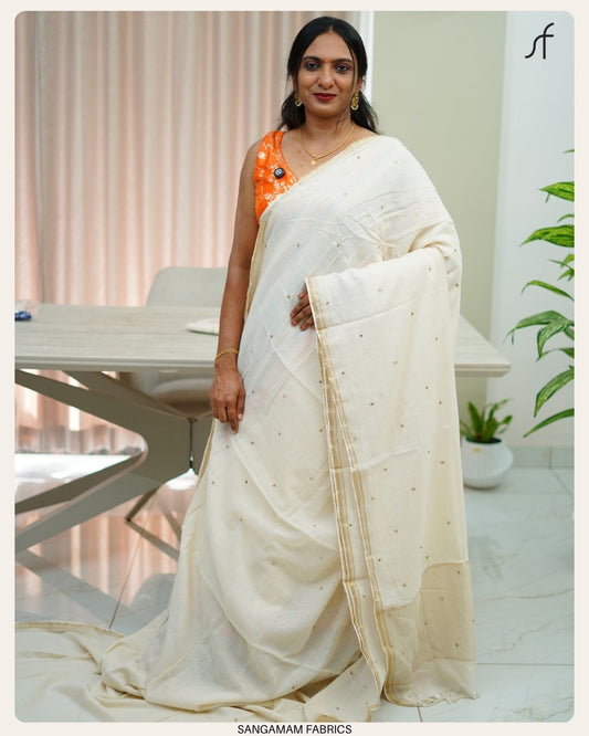 MULL COTTON SAREE