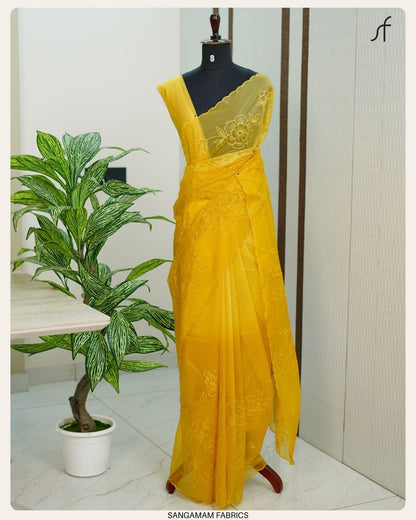ORGANZA SAREE