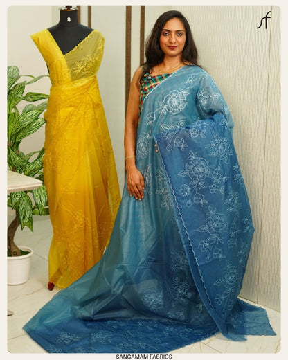 ORGANZA SAREE
