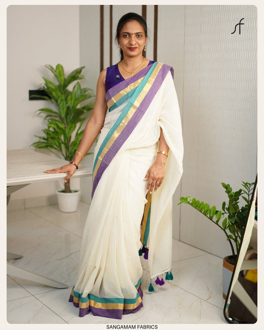 MULL COTTON SAREE