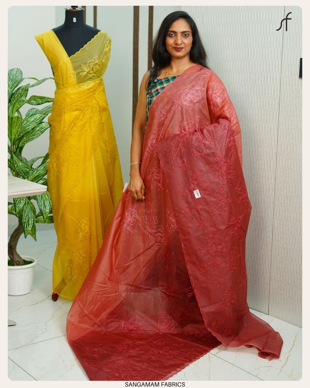 ORGANZA SAREE